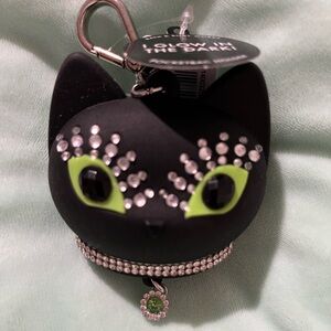 Bath & Body Works Glow In The Dark Halloween Cat Pocketbac Hand Sanitizer Holder